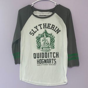 Womens harry potter slytherin tee size m